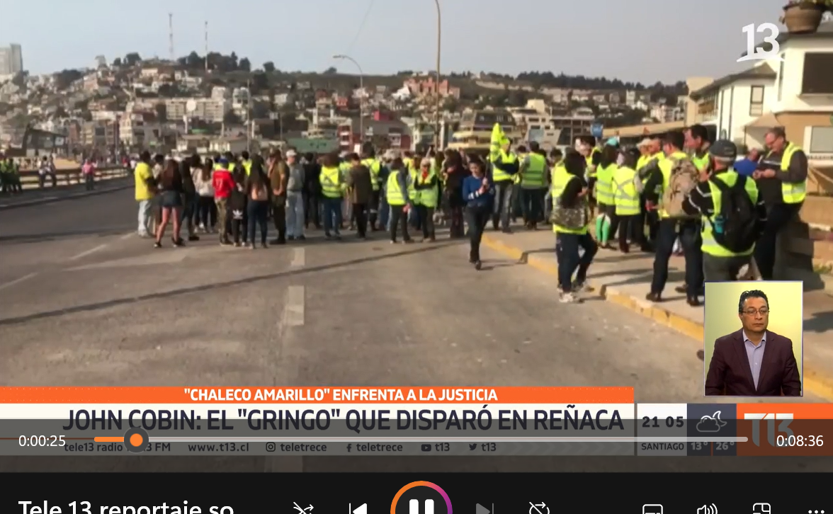 John Cobin se Une con 350 Activistas de Chalecos Amarillos para Amar a sus Vecinos como a sí Mismo y Hacer su Parte para Proteger su Ciudad el Jueves, 7 de Nov de 2019